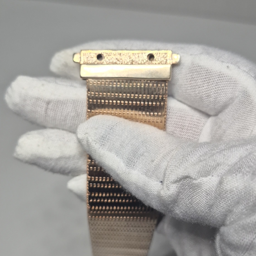 Bronzo Italia Large Bold Diamond Cut  Wide Riccio  Bracelet  Reversible - Picture 16 of 16